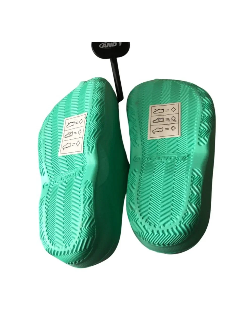 And1 Kids Bodega Clogs Rubber Mint Green 1